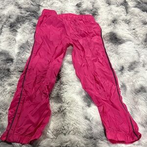Vibrant Pink waterproof Track Pants